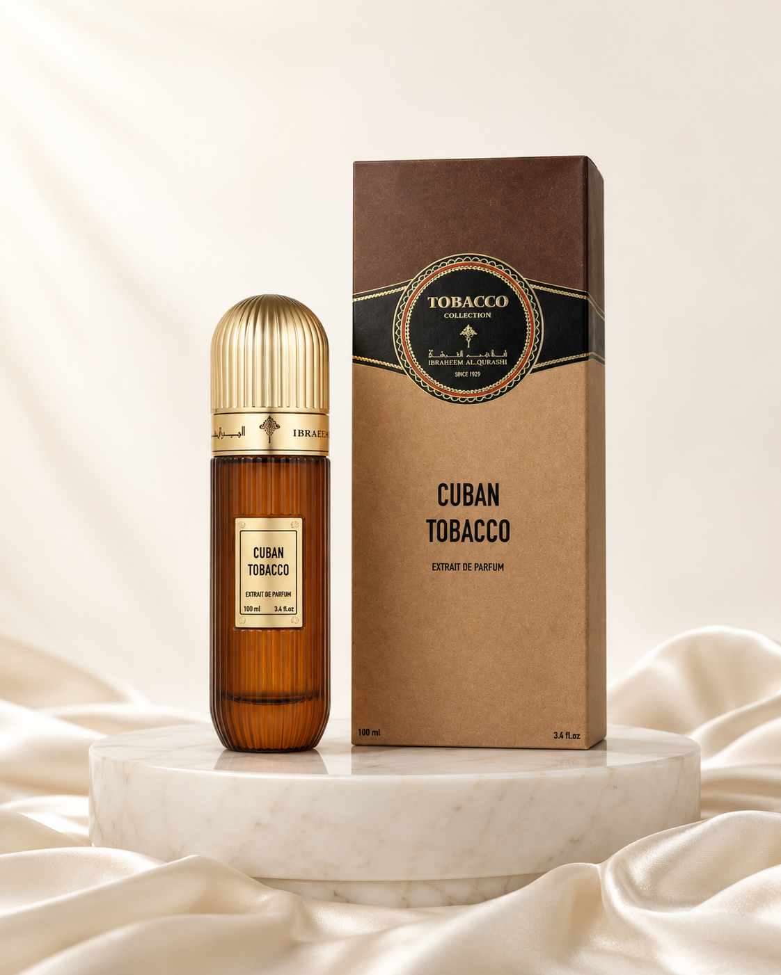 Ibraheem Al Qurashi Cuban Tobacco Extrait de Parfum